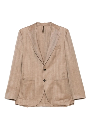 Dell'oglio wool-blend blazer - Brown