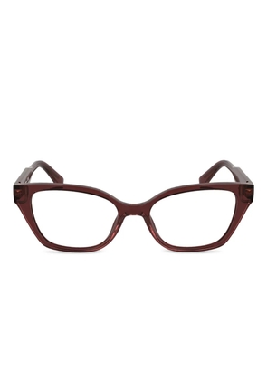 Lacoste cat-eye frame glasses - Red