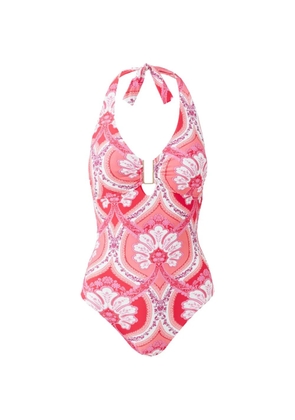 Melissa Odabash Tampa paisley-print swimsuit - Pink