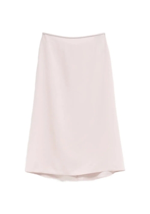 Jil Sander medium-waist midi skirt - Pink