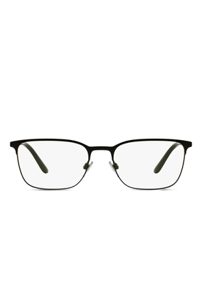 Giorgio Armani rectangle-frame glasses - Black