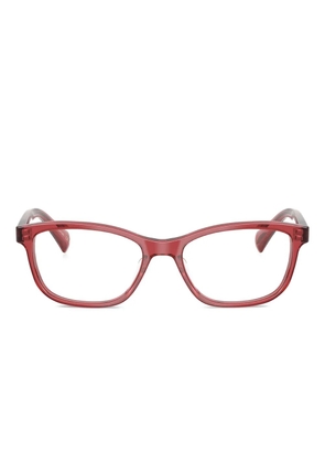 Oliver Peoples Follies rectangle-frame glasses - Red