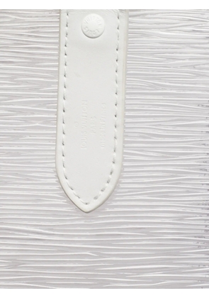 Louis Vuitton Pre-Owned Keepall Bandouliere wavy duffel bag - White