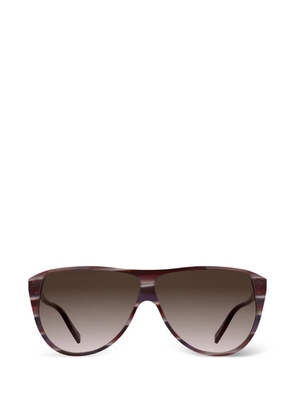 Karl Lagerfeld pilot-frame sunglasses - Red