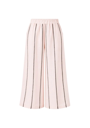 MeimeiJ vertical-stripe palazzo pants - Pink