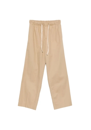 SANDRO drawstring-waist trousers - Neutrals