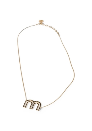 Miu Miu metal necklace - Gold
