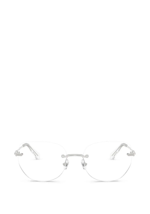 Swarovski Eyewear oval-frame glasses - Silver