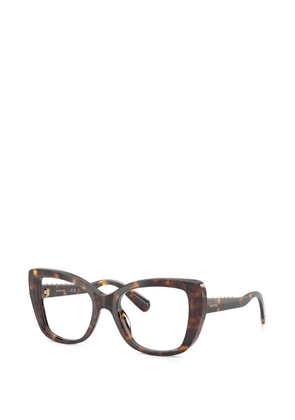 Swarovski Eyewear cat-eye glasses - Brown