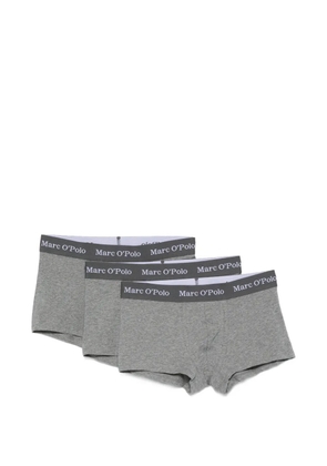 Marc O'Polo logo-waistband boxers (set of three) - Grey