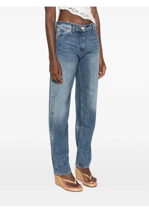 Magda Butrym faded-effect straight-leg jeans - Blue