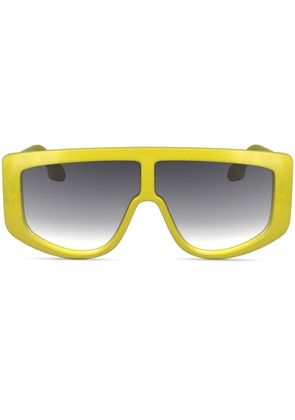 Victoria Beckham Eyewear Visor sunglasses - Yellow