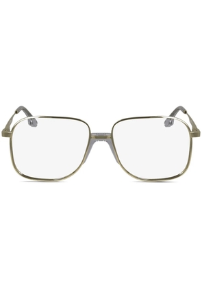 Victoria Beckham Eyewear square-frame glasses - Gold