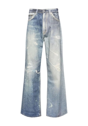 OUR LEGACY Third Cut printed denim jeans - Blue