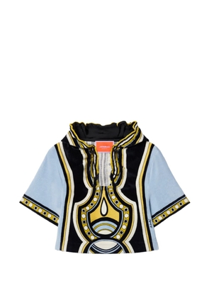 La DoubleJ Portal Tee hoodie placee - Blue