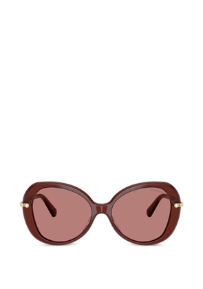 Swarovski Eyewear butterfly-frame sunglasses - Brown
