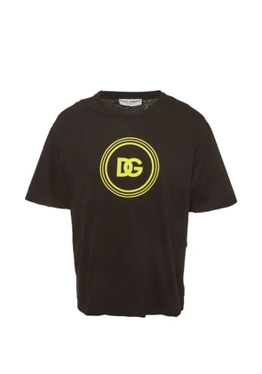 Dolce & Gabbana Pre-Owned DG-logo T-shirt - Black