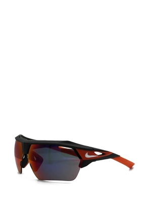 Nike Hyperforce geometric-frame sunglasses - Black
