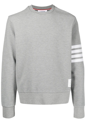 Thom Browne 4-Bar stripe sleeve sweatshirt - Grey