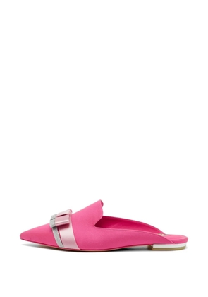 Sophia Webster pink mules