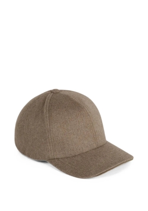 Sease six-panel cashmere cap - Neutrals