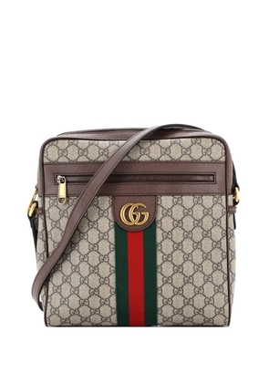 Gucci Pre-Owned Ophidia Messenger Bag GG Coated Canvas Medium crossbody bag - Brown