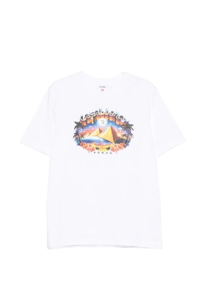 Casablanca graphic-print T-shirt - White
