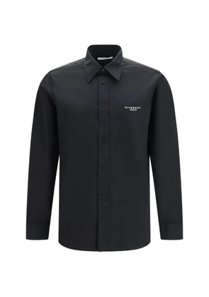 Givenchy logo-stamp shirt - Black