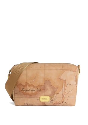 ALVIERO MARTINI 1° CLASSE small Soft Petals shoulder bag - Neutrals