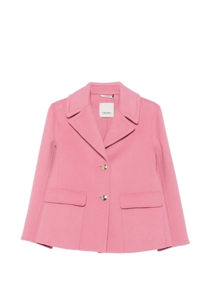 'S Max Mara button-fastening notched-lapel jacket - Pink
