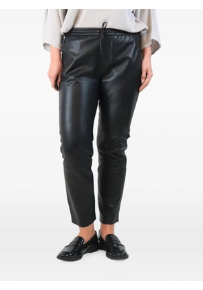 Scanlan Theodore elasticated-waist drawstring trousers - Black