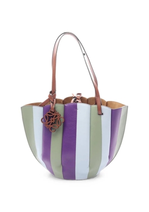 Loewe Pre-Owned 2010s small Shell bucket bag - Purple