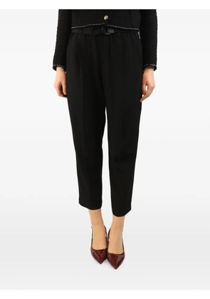 Brunello Cucinelli Vintage belted high-waist trousers - Red