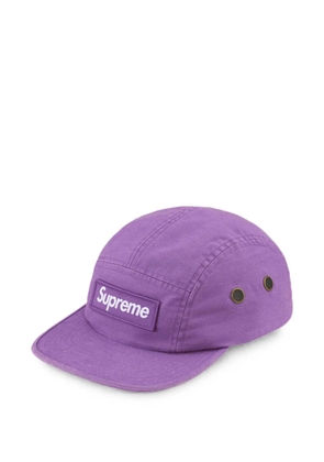 Supreme x Zoo York Camp logo-patch cap - Purple