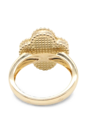 Van Cleef & Arpels Pre-Owned 2010s Alhambra carnelian ring - Gold
