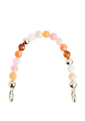 Furla Myfurla bead-embellished bag strap - Orange