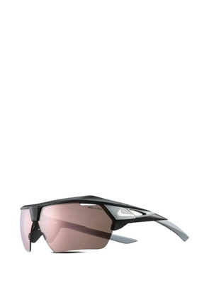 Nike Hyperforce geometric-frame sunglasses - Black