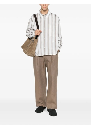 Won Hundred Maza stripe-print shirt - White