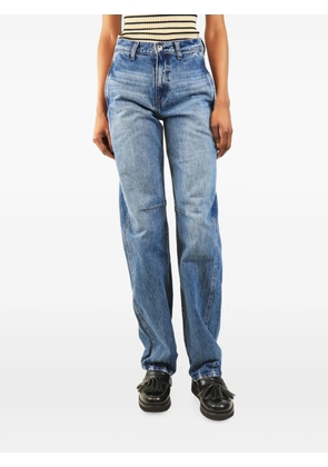 AG Jeans high-rise barrel-leg jeans - Blue