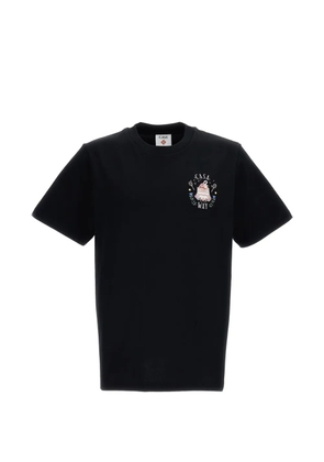 Casablanca classic graphic-print T-shirt - Black