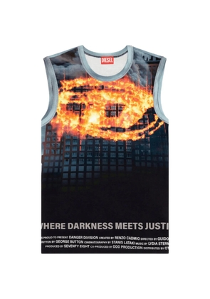 Diesel Biscoup Burning D tank top - Black