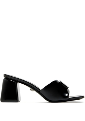 Versace 70mm appliqué sandals - Black