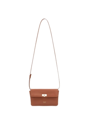 Ferragamo Harley leather shoulder bag - Brown