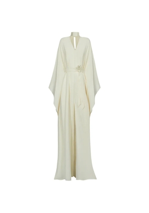Taller Marmo Arizona belted kaftan maxi dress - Neutrals