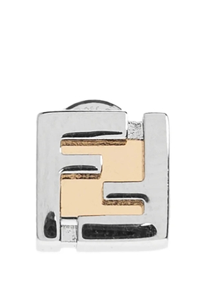 FENDI ff-motif earring - Silver