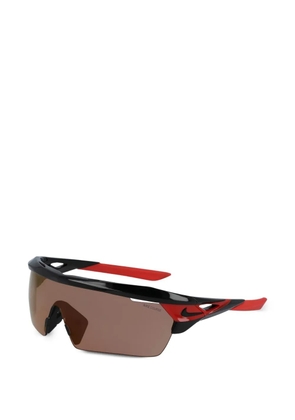 Nike Hyperforce Elite XL geometric-frame sunglasses - Black
