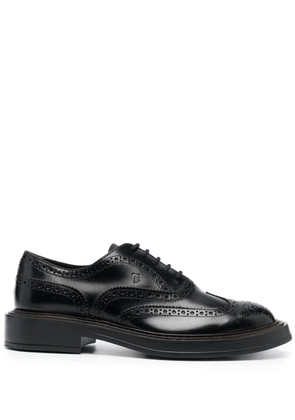Tod's lace-up leather oxford shoes - Black