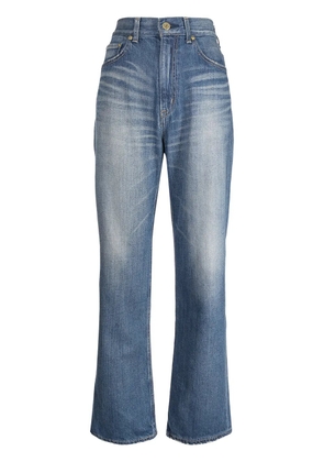 Tu es mon Tresor The Lapis Lazuli straight-leg jeans - Blue