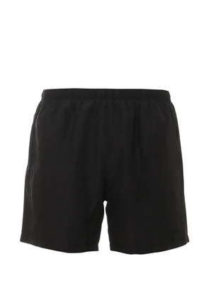 Matinée elasticated-waistband logo-patch swim shorts - Black