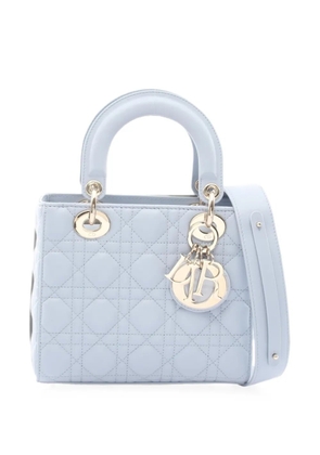 Christian Dior Pre-Owned 2020s Cannage Lady Dior My ABCDior shoulder bag - Blue